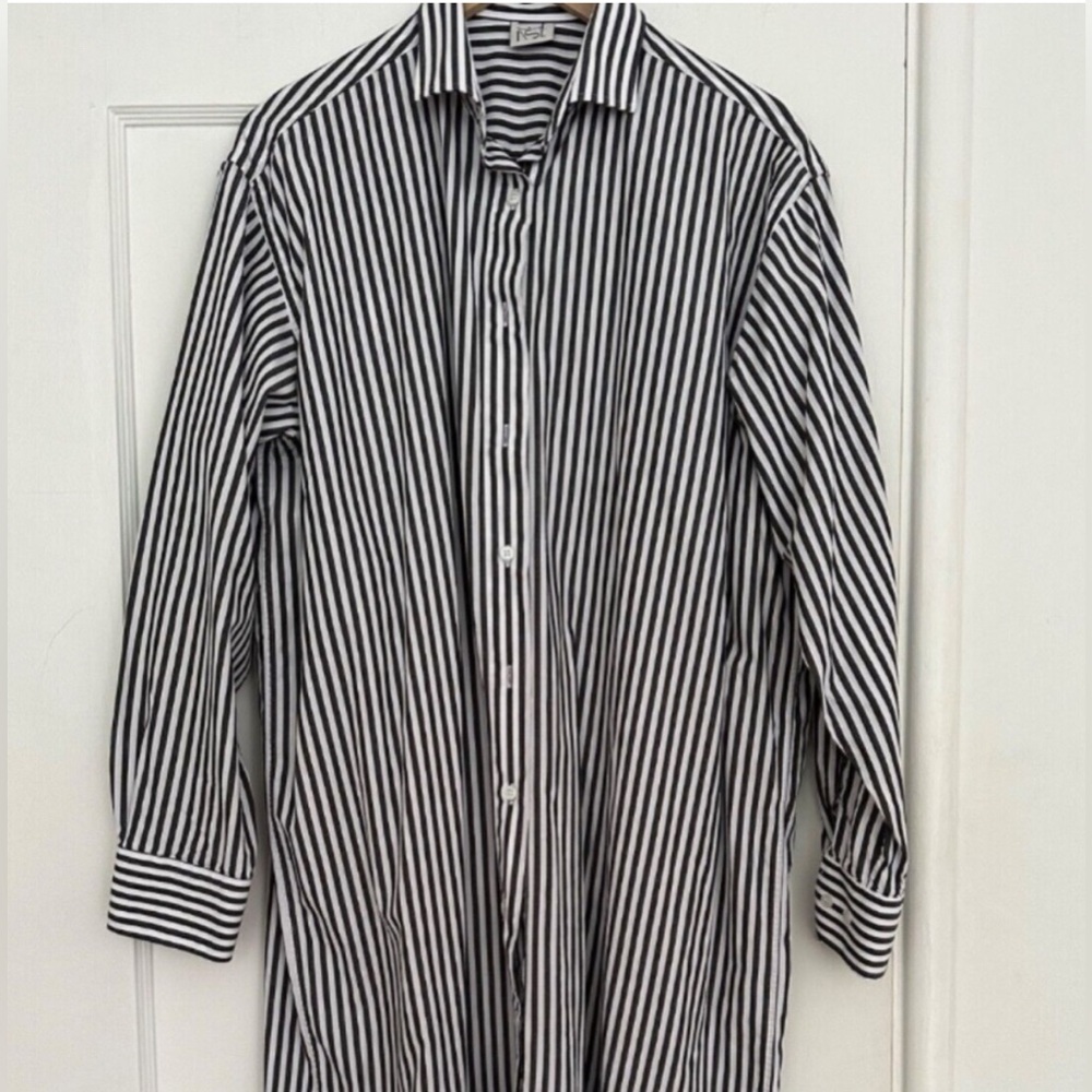 Baserange Ole Striped Shirt Dress S